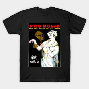 Pro Domo, the Secret of the Night (Paul von Woringen, Germany, 1919) T-Shirt